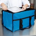 Choice Insulated Food Pan Carrier, Blue Vinyl, 23