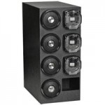 Vollrath 58824-A-A-A-A Stainless Steel 4-Slot Vertical 8 - 44 oz. Countertop Cup Dispenser Cabinet