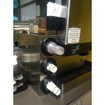 San Jamar C2854 Sentry Stainless Steel 4-Slot Vertical 8 - 44 oz. Countertop Cup Dispenser Cabinet San Jamar C2854 Sentry Stainless Steel 4-Slot Vertical 8 - 44 oz. Countertop Cup Dispenser Cabinet