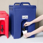 Cambro 1000LCD186 Camtainer® 11.75 Gallon Navy Blue Insulated Beverage Dispenser Cambro 1000LCD186 Camtainer® 11.75 Gallon Navy Blue Insulated Beverage Dispenser