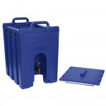 Cambro 1000LCD186 Camtainer® 11.75 Gallon Navy Blue Insulated Beverage Dispenser Cambro 1000LCD186 Camtainer® 11.75 Gallon Navy Blue Insulated Beverage Dispenser