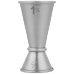 American Metalcraft JG14 0.5 oz. & 1.25 oz. Stainless Steel Japanese Style Jigger American Metalcraft JG14 0.5 oz. & 1.25 oz. Stainless Steel Japanese Style Jigger