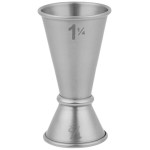 American Metalcraft JG14 0.5 oz. & 1.25 oz. Stainless Steel Japanese Style Jigger American Metalcraft JG14 0.5 oz. & 1.25 oz. Stainless Steel Japanese Style Jigger