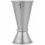 American Metalcraft JG14 0.5 oz. & 1.25 oz. Stainless Steel Japanese Style Jigger American Metalcraft JG14 0.5 oz. & 1.25 oz. Stainless Steel Japanese Style Jigger