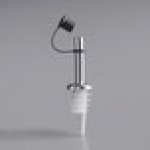 Franmara Stainless Steel Pourer with Plastic Cork and Cap 8002 BU - 12/Pack