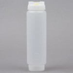 Choice 8 oz. Red Squeeze Bottle - 6/Pack Choice 8 oz. Red Squeeze Bottle - 6/Pack