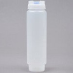 Choice 8 oz. Red Squeeze Bottle - 6/Pack Choice 8 oz. Red Squeeze Bottle - 6/Pack