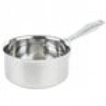 Vollrath 47740 Intrigue 2.25 Qt. Stainless Steel Sauce Pan with Aluminum-Clad Bottom