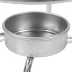 American Metalcraft CIFDR Stainless Steel Stand for CIFD Mini Cast Iron Fondue Pot American Metalcraft CIFDR Stainless Steel Stand for CIFD Mini Cast Iron Fondue Pot