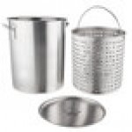 Vollrath 68273 Wear-Ever 80 Qt. Boiler / Fryer Set Vollrath 68273 Wear-Ever 80 Qt. Boiler / Fryer Set
