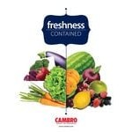 Cambro 12CW148 Camwear® Full Size White Polycarbonate Food Pan - 2 1/2 Cambro 12CW148 Camwear® Full Size White Polycarbonate Food Pan - 2 1/2