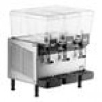 Vollrath VBBD3-37-F Triple 3.17 Gallon Bowl Refrigerated Beverage Dispenser with Fountain Spray Circulation - 115V