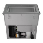 Vollrath FC-HCF-01120-AD Modular Drop-In Hot / Cold / Freeze Food Well with Auto Manifold Drain - 120V