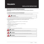 Vollrath FC-HCF-01120-AD Modular Drop-In Hot / Cold / Freeze Food Well with Auto Manifold Drain - 120V