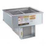 Delfield N8130BP Two Pan Drop In Refrigerated Cold Food Well