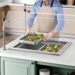 Delfield N8130BP Two Pan Drop In Refrigerated Cold Food Well