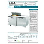 True TSSU-60-08-ADA-HC 60 3/8 True TSSU-60-08-ADA-HC 60 3/8