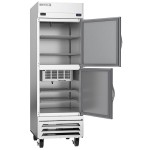 Beverage-Air HBRF23HC-1-A Horizon Series One Section Dual Temperature Reach-In Freezer / Refrigerator