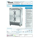 True TS-49F-4-HC 54 1/8 True TS-49F-4-HC 54 1/8