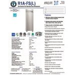 Hoshizaki R1A-FSL 27 1/2 Hoshizaki R1A-FSL 27 1/2