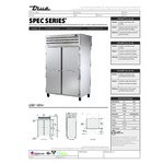True STG2RPT-2S-2S-HC Spec Series 52 5/8