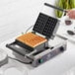 Carnival King WBS180 Brussels / Liege Style Belgian Waffle Maker - 120V