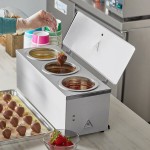 Carnival King 3 Qt. Triple Cone Dip Warmer - 120V, 300W Carnival King 3 Qt. Triple Cone Dip Warmer - 120V, 300W