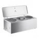 Carnival King 3 Qt. Triple Cone Dip Warmer - 120V, 300W Carnival King 3 Qt. Triple Cone Dip Warmer - 120V, 300W