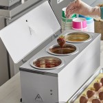 Carnival King 3 Qt. Triple Cone Dip Warmer - 120V, 300W Carnival King 3 Qt. Triple Cone Dip Warmer - 120V, 300W