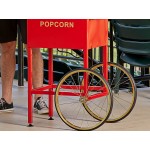 Carnival King PM1360 12 oz. Commercial Popcorn Machine / Popper with Cart - 120V, 1360W