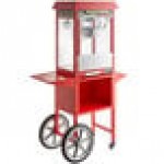 Carnival King PM1360 12 oz. Commercial Popcorn Machine / Popper with Cart - 120V, 1360W