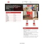 Carnival King PM1360 12 oz. Commercial Popcorn Machine / Popper with Cart - 120V, 1360W