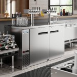 Avantco UDD-60-HC-S (2) Four Tap Kegerator Beer Dispenser - Stainless Steel, (2) 1/2 Keg Capacity Avantco UDD-60-HC-S (2) Four Tap Kegerator Beer Dispenser - Stainless Steel, (2) 1/2 Keg Capacity
