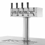 Avantco UDD-60-HC-S (2) Four Tap Kegerator Beer Dispenser - Stainless Steel, (2) 1/2 Keg Capacity Avantco UDD-60-HC-S (2) Four Tap Kegerator Beer Dispenser - Stainless Steel, (2) 1/2 Keg Capacity