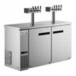 Avantco UDD-60-HC-S (2) Four Tap Kegerator Beer Dispenser - Stainless Steel, (2) 1/2 Keg Capacity Avantco UDD-60-HC-S (2) Four Tap Kegerator Beer Dispenser - Stainless Steel, (2) 1/2 Keg Capacity
