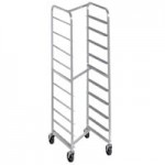 Channel 426SN 7 Pan End Load Stainless Steel Nesting Bun / Sheet Pan Rack - Assembled
