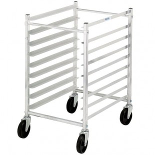 Channel 426AKD 7 Pan Aluminum End Load Half Height Sheet / Bun Pan Rack - Unassembled Channel 426AKD 7 Pan Aluminum End Load Half Height Sheet / Bun Pan Rack - Unassembled