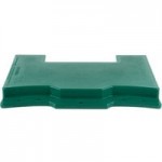 Cambro VBR5519 Green 5' Versa Food / Salad Bar with Standard Casters