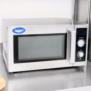 Vollrath 40830 Stainless Steel Commercial Microwave Oven with Manual Controls - 120V, 1000W Vollrath 40830 Stainless Steel Commercial Microwave Oven with Manual Controls - 120V, 1000W