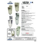 Advance Tabco 7-PS-96 Hands Free Hand Sink with Pedestal Base and Side Splashes