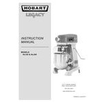 Hobart Legacy HL120-1 12 Qt. Planetary Stand Mixer with Guard - 120V, 1/2 hp