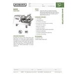 Hobart 84145-2 5 lb. Buffalo Chopper Food Processor - 1/2 hp Hobart 84145-2 5 lb. Buffalo Chopper Food Processor - 1/2 hp