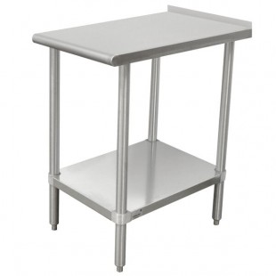 Advance Tabco TFMSU-150 16 Gauge Stainless Steel Equipment Filler Table with Adjustable Undershelf - 30