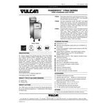 Vulcan 1TR85C-1 PowerFry3 Natural Gas 85-90 lb. Floor Fryer with Computer Controls - 90,000 BTU Vulcan 1TR85C-1 PowerFry3 Natural Gas 85-90 lb. Floor Fryer with Computer Controls - 90,000 BTU