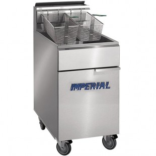 Imperial Range IFS-75-OPNG Natural Gas 75 lb. Open Pot Fryer - 175,000 BTU Imperial Range IFS-75-OPNG Natural Gas 75 lb. Open Pot Fryer - 175,000 BTU