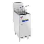 Pitco® 45C+S Liquid Propane 42-50 lb. Stainless Steel Floor Fryer