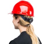 Cordova Duo Safety Red Cap Style Hard Hat with 6-Point Ratchet Suspension Cordova Duo Safety Red Cap Style Hard Hat with 6-Point Ratchet Suspension