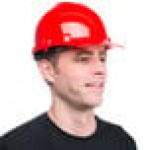 Cordova Duo Safety Red Cap Style Hard Hat with 6-Point Ratchet Suspension Cordova Duo Safety Red Cap Style Hard Hat with 6-Point Ratchet Suspension
