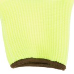 Cordova iON HV Hi-Vis Yellow HPPE / Glass Fiber Synthetic Fiber Cut Resistant Gloves with Hi-Vis Yellow Polyurethane Palm Coating - Extra Large - Pair