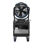 XPOWER Portable 3-Speed Indoor / Outdoor Cooling Misting Fan / Air Circulator with Water Pump and 11.8 Gallon Reservoir Tank - 1700CFM; 115V - FM-88WK
